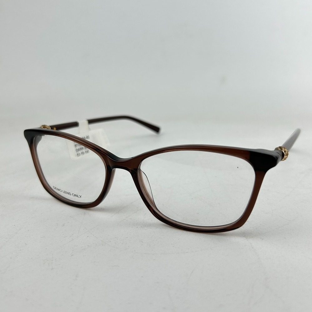 Walmart‎ XSLA09A-02 Women Eyeglasses WPLM701-001 Brown Full Rim 53-16-140 mm